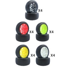 4x 1:10 Felgen und Reifen für