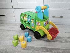 VTech Kinder 2 in 1 Kinder Recycling- Rutschauto Müllauto Müllfahrzeug