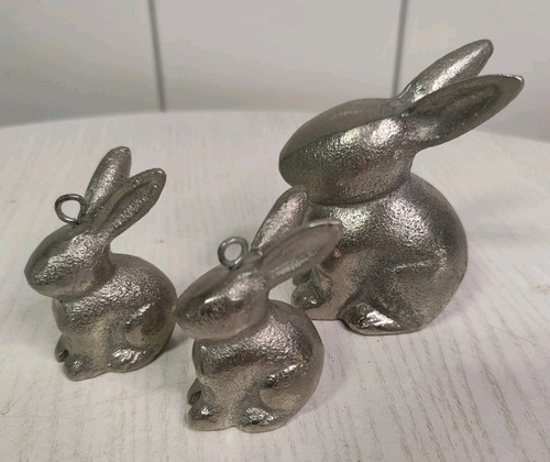 Drei hasen silber - -,