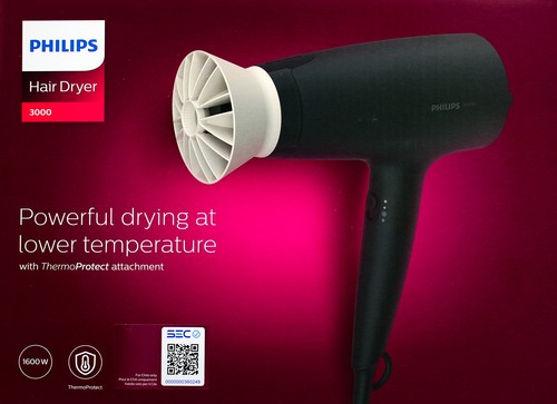 Philips haartrockner 1600 watt - haartrockner,