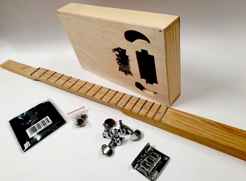 Cigarbox gitarren bausatz - cigarbox, gitarren-bausatz