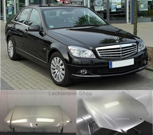 Motorhaube lackiert - lackiert, in