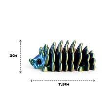 Gedruckte igelfigur deko - 3d,