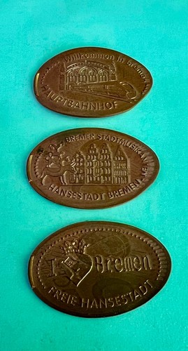 Elongated coin - coin,