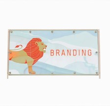 Premium Werbebanner PVC-Blockout-Plane 610 g/m² Digital Werbedruck XXL Banner