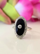 Art Deco Ring Diamant Gold 585