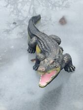 Krokodil Alligator lebensgross Deko Figur Gartenfigur Tierfigur 116x38x24cm