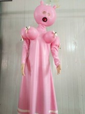 100% Latex Women Rubber Rosa