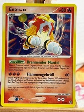 Entei Lv. 43 4/132 Holo Rätselhafte Wunder Deutsch VG Pokemon
