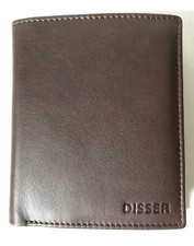 Echt Leder Geldbörse Herren  Fa. Disser Braun Neu