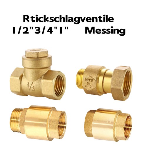 Rückschlag ventil - 1/2"~1",