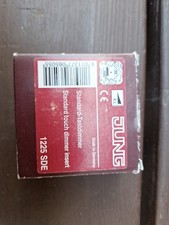 Jung 1225 SDE Standard-Tastdimmer UP 20-500VA 1225SDE Licht-Management + Aufsatz