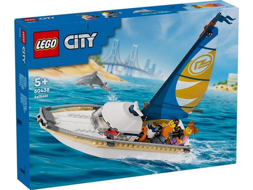 Lego city 60438 segelboot - city,