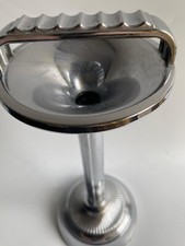 IANTHE  Standaschenbecher  Aschenbecher  England  50er Jahre  Chrom/Metall 36,5