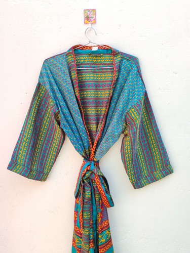 Bademantel kimono damen - bademantel,