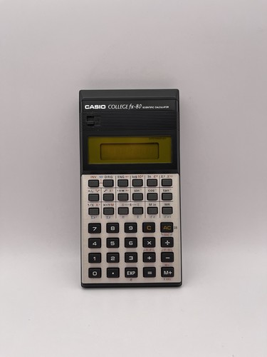 Casio college 80 - college, fx-80