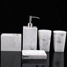 5x Luxus-Toiletten artikel Set