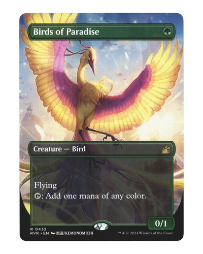 Mtg birds paradise - of, |
