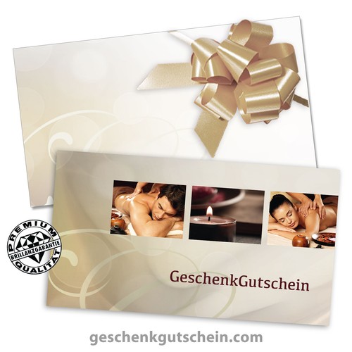 Gutscheinkarten mit kuverts - mit,