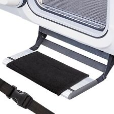 ONVAYA® Wohnmobil Fußmatte für Trittstufe | mit Klickverschluss | Schwarz