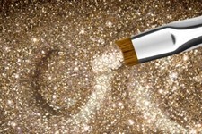 Jolifin Farbgel rosy champagne glitter 5ml #258