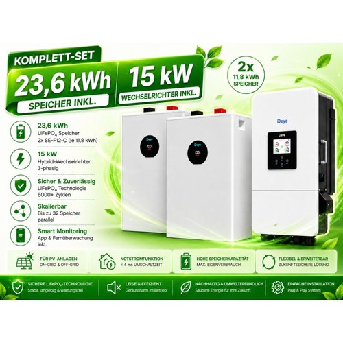 Deye speicher set - deye, 15kw
