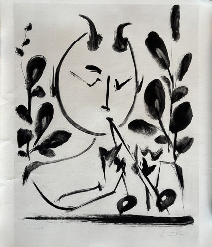 Pablo picasso faun - "faun, im