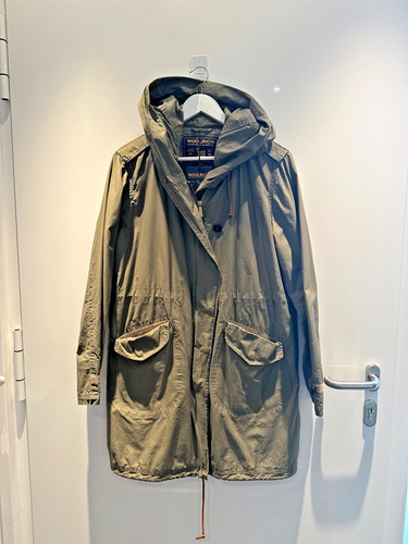 Woolrich olivgrüner parka - woolrich!,