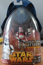 Star Wars Revenge of the Sith - Clone Trooper (#6, Hasbro 2005) MOC auf EU-Karte