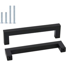 Möbelgriff Edelstahl Schwarz