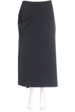peter o. mahler Midi Skirt Draping 3 = XL black