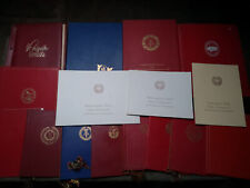 DDR Konvolut - 14 x Urkundenmappe 1x Brigadebuch 1x Parteigruppenbuch NVA Blanko