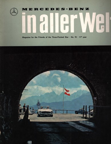 Prospekt zeitschrift mercedes - prospekt,