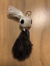 Schlüsselanhänger. Pelz . Swarovski Steine .