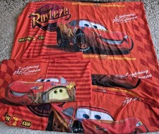 2 teilige Disney Cars Wendebettwäsche Microfaser 135×200 cm Orange 