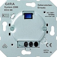Gira 0333 00 Nebenstelleneinsatz UP 2-Draht 033300 System 2000