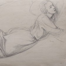 Fliegender Engel Art Decó