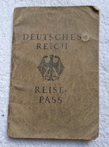 Reisepass deutsches reich - deutsches,