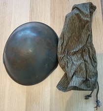 NVA Stahlhelm mit Tarnüberzug