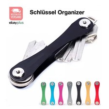 Schlüssel Organizer Schlüsselbund Alu Key Holder Etui Anhänger Schlüssel Halter