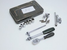 Nusskasten  1/4 Zoll Stahlwille Dowidat Belzer Zoll 7/16 -3/16 Bundeswehr N4