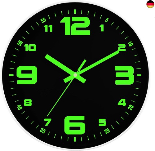 Leuchtend wanduhr 30 - wanduhr,