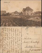 Ansichtskarte Schwepnitz Stadtpartie 1921