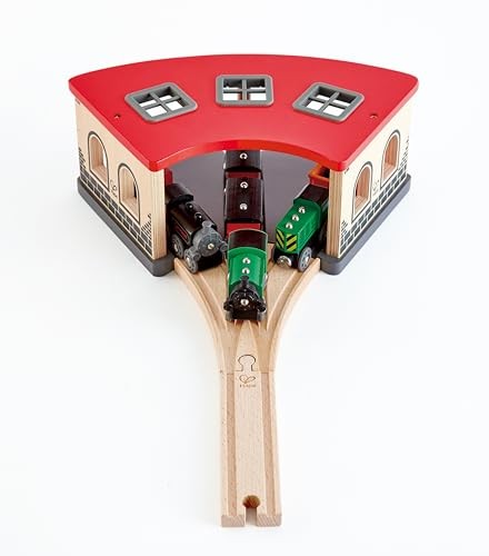 Hape eisenbahn lokschuppen - hape,