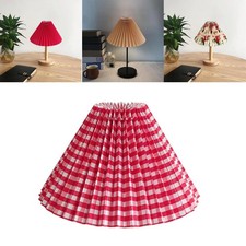 Runde Plissee Lampenschirm