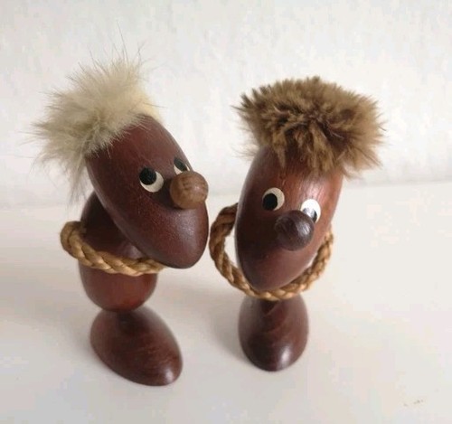 Vintage teak figuren hans - vintage,
