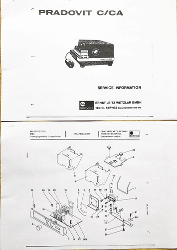 Leitz leica pradovit ca - pradovit, c/ca