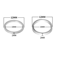 Aluminium Distanzscheiben für