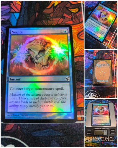 Mtg negate foil ex - mtg,