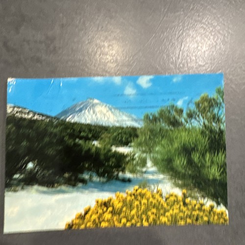 Postkarte teneriffa teide 1980 - postkarte,